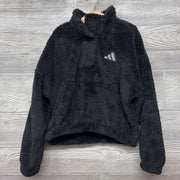 Mock Neck Lurex Sherpa Pullover 7-8*