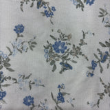 Ribbed Cap Sleeve Shirt Flowers 15-16
