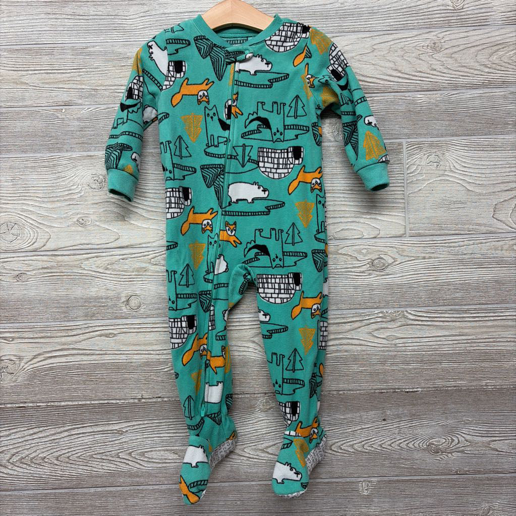 Blanket Sleeper Fox Polar Bears 18M