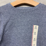 NEW LS Waffle Knit Shirt 3T