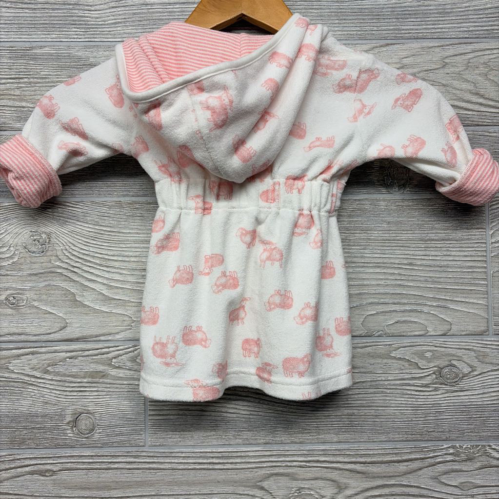 Terry Bath Robe Sheep 0-9M