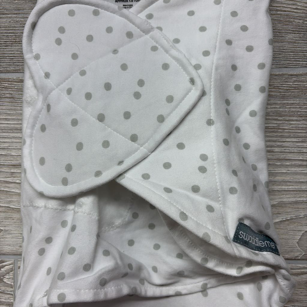 Monogram Collection Swaddle Dots 0-3M