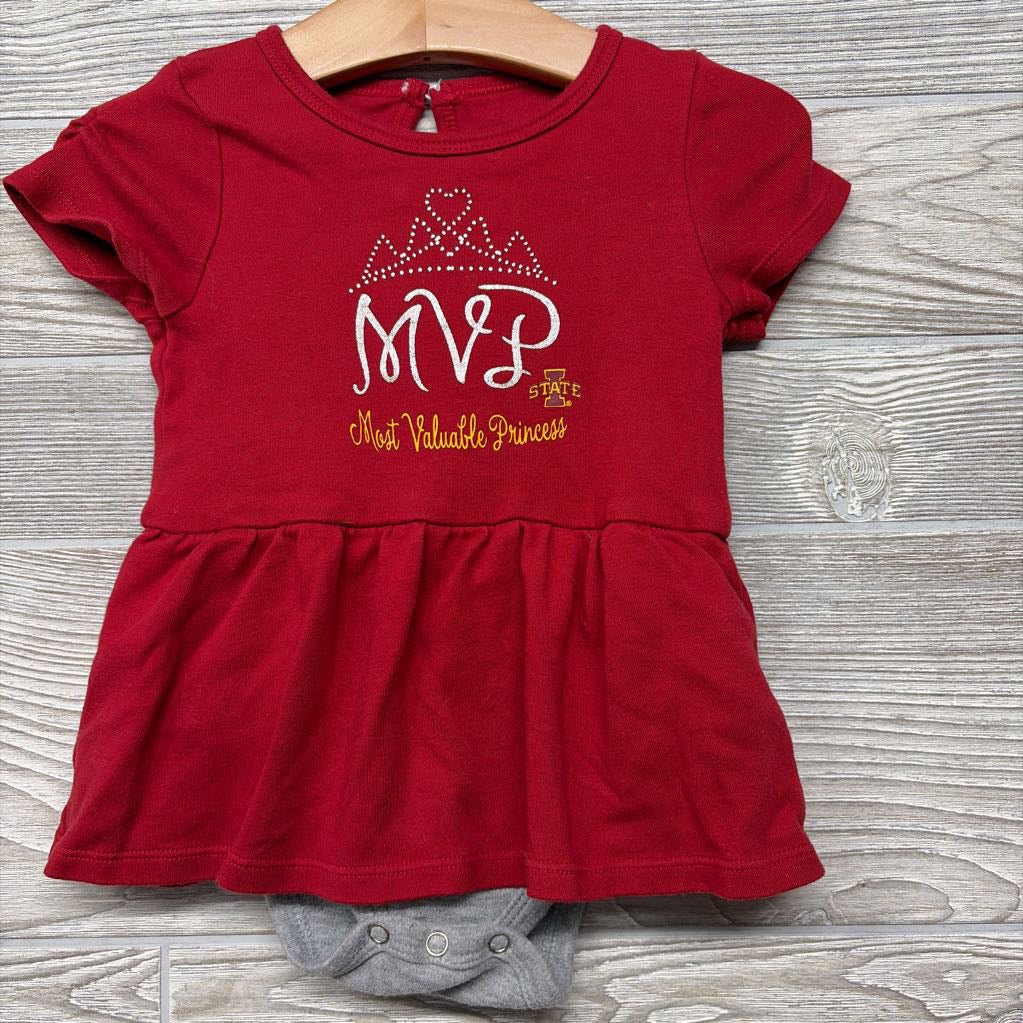 Bodysuit Dress ISU MVP 6-9M