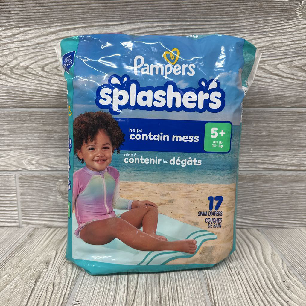 NEW 17 Pk Splashers Disposable Swim Diapers