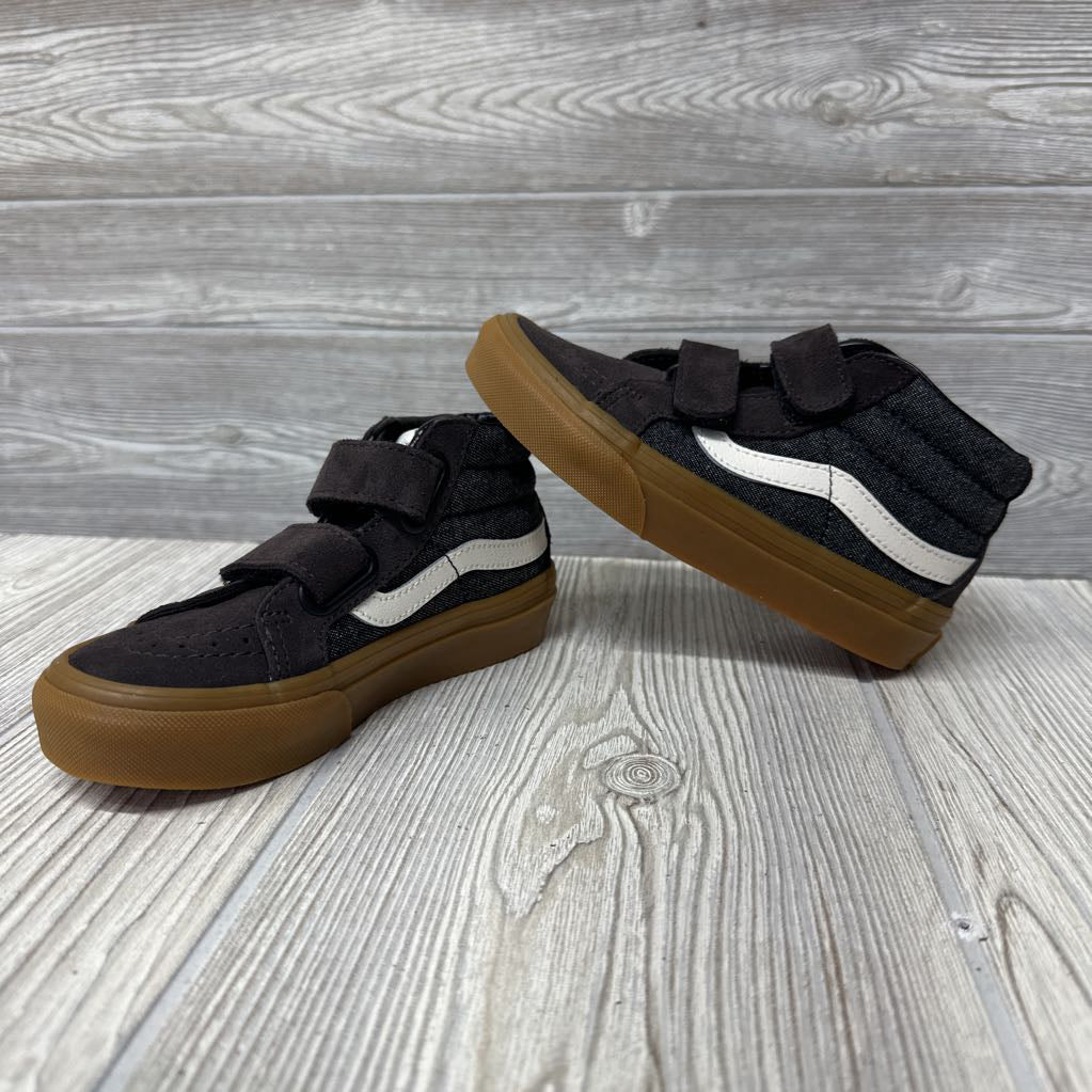 Nw/oT Sk8 Mid Velcro Shoes 11c