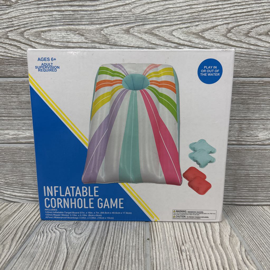NEW Inflatable Corn Hole Game