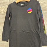 LS Dress Swoosh Smiley Face 4T