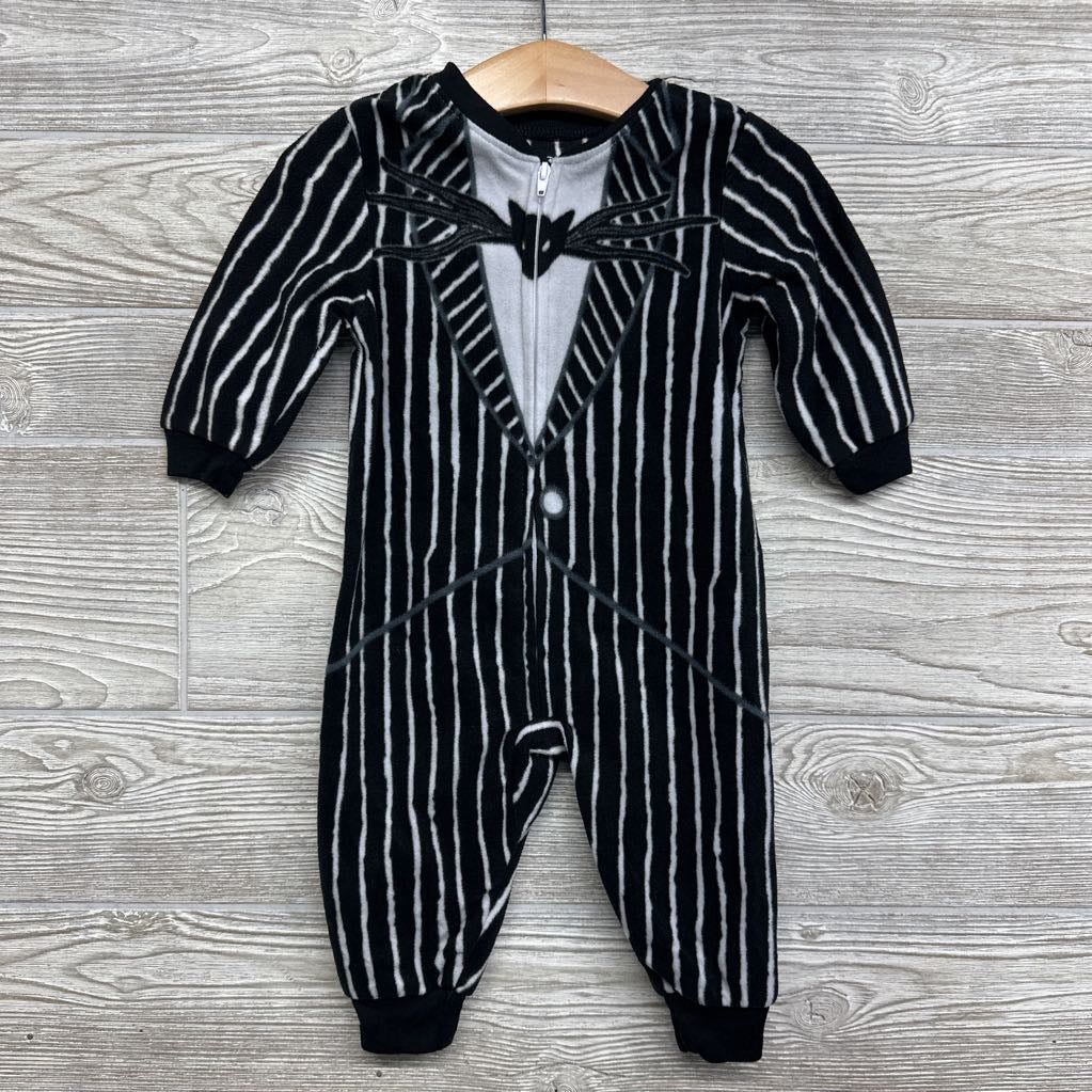 LS PJ Outfit W/ Hood Jack Skellington 12M