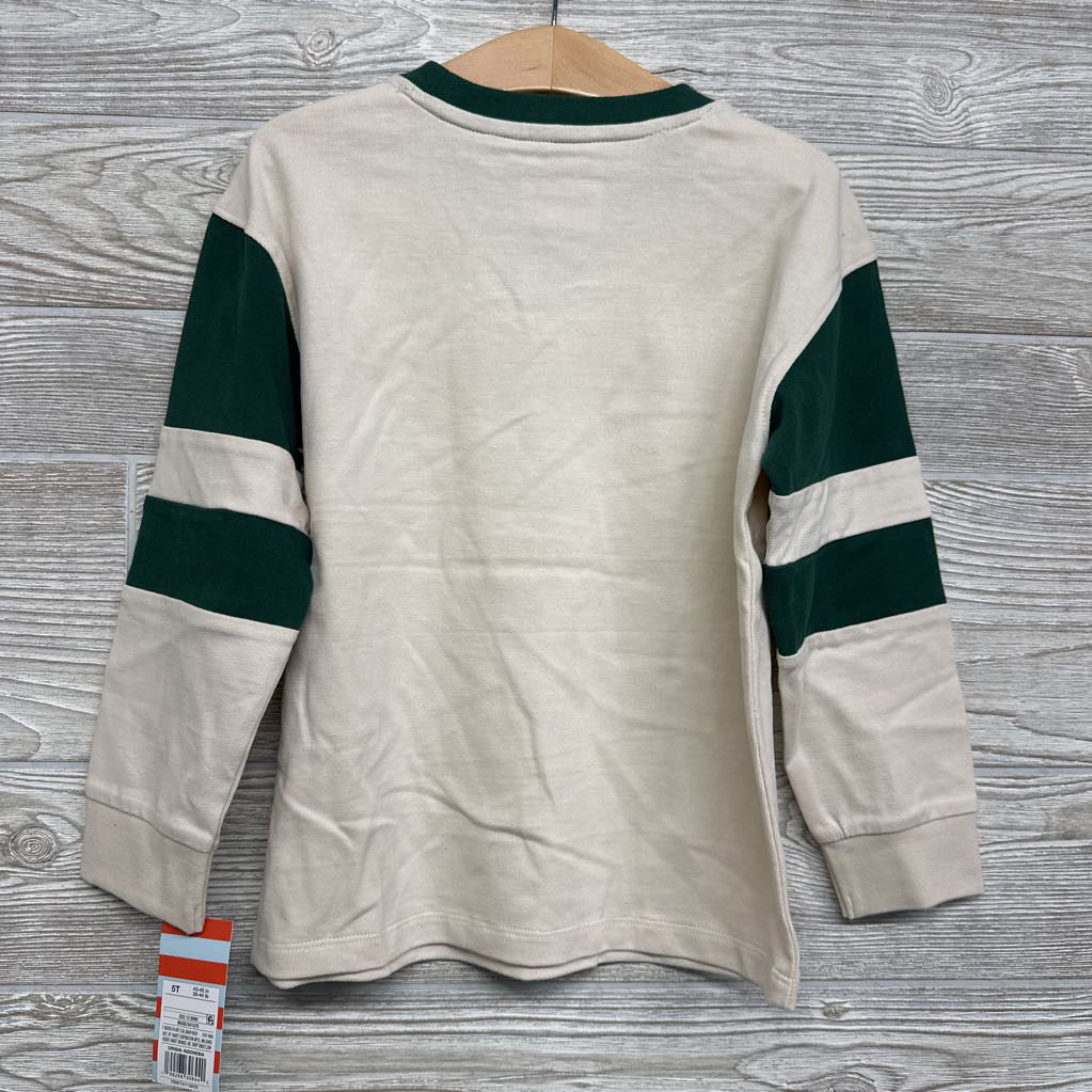 NEW LS HW Shirt Game Day 5T