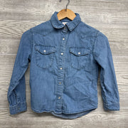 LS Pearl Snap Denim Shirt 8