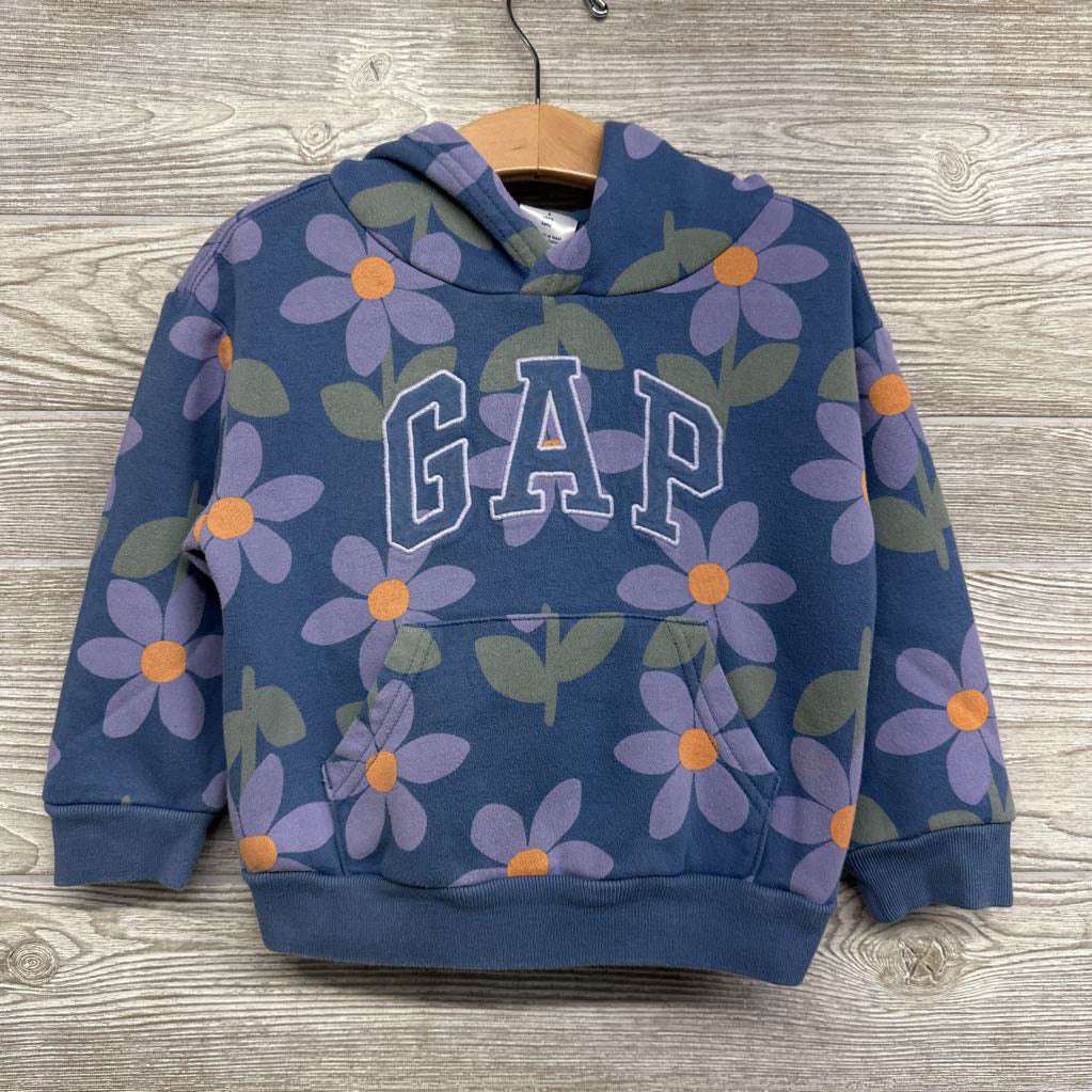 Hoodie Flowers Embroidered Logo 3