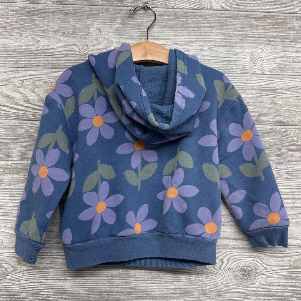 Hoodie Flowers Embroidered Logo 3