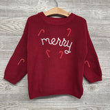 Chunky Knit Sweater Merry Candy Canes 4