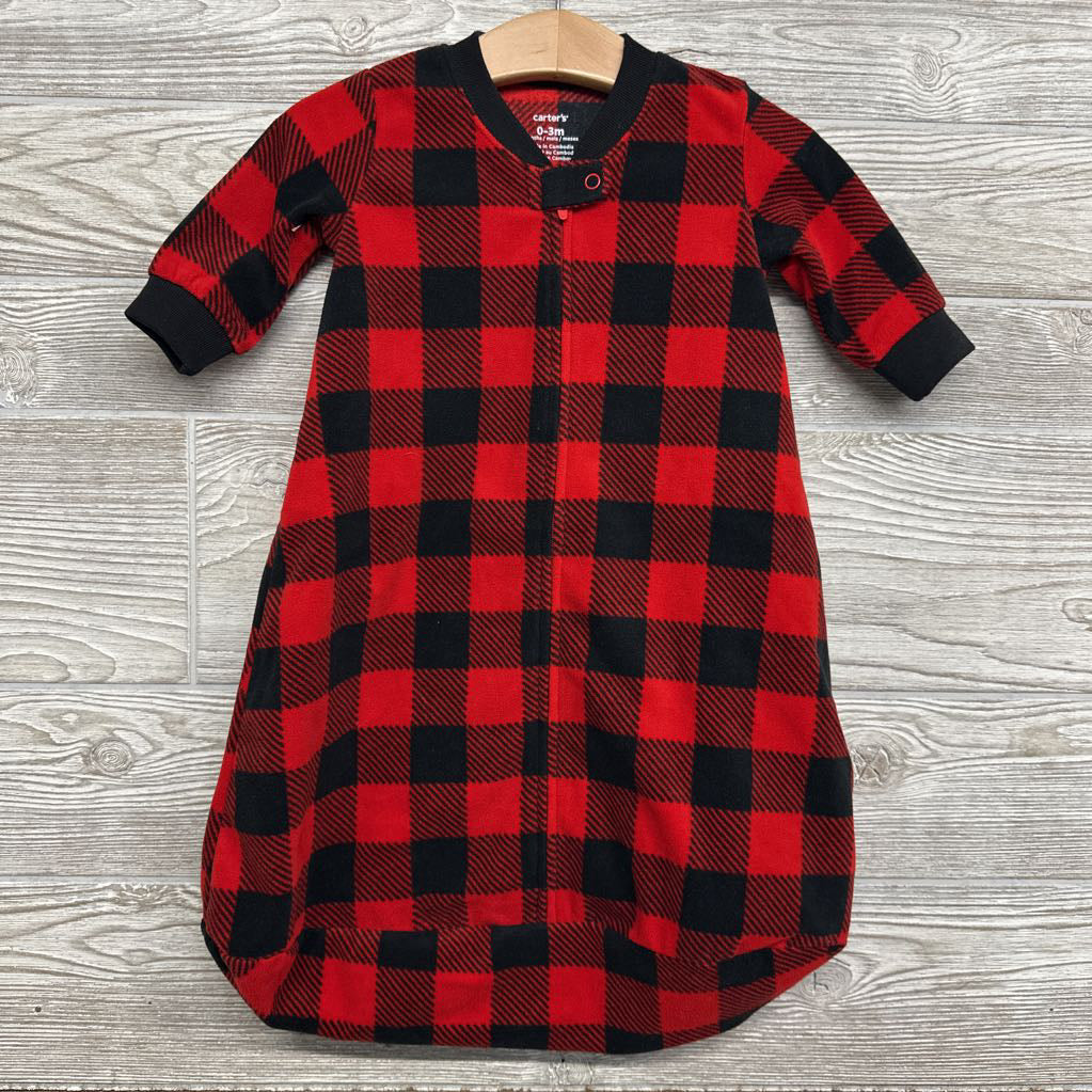 Blanket Sleepsack Buffalo Plaid 0-3M