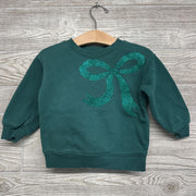 Crewneck Glitter Bow 18M
