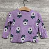 LS Shirt Flowers 18-24M