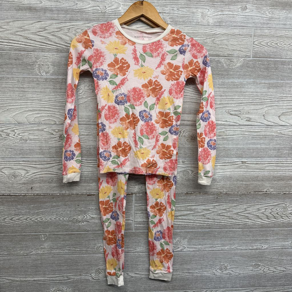 2 Pc LS PJs Flowers 8