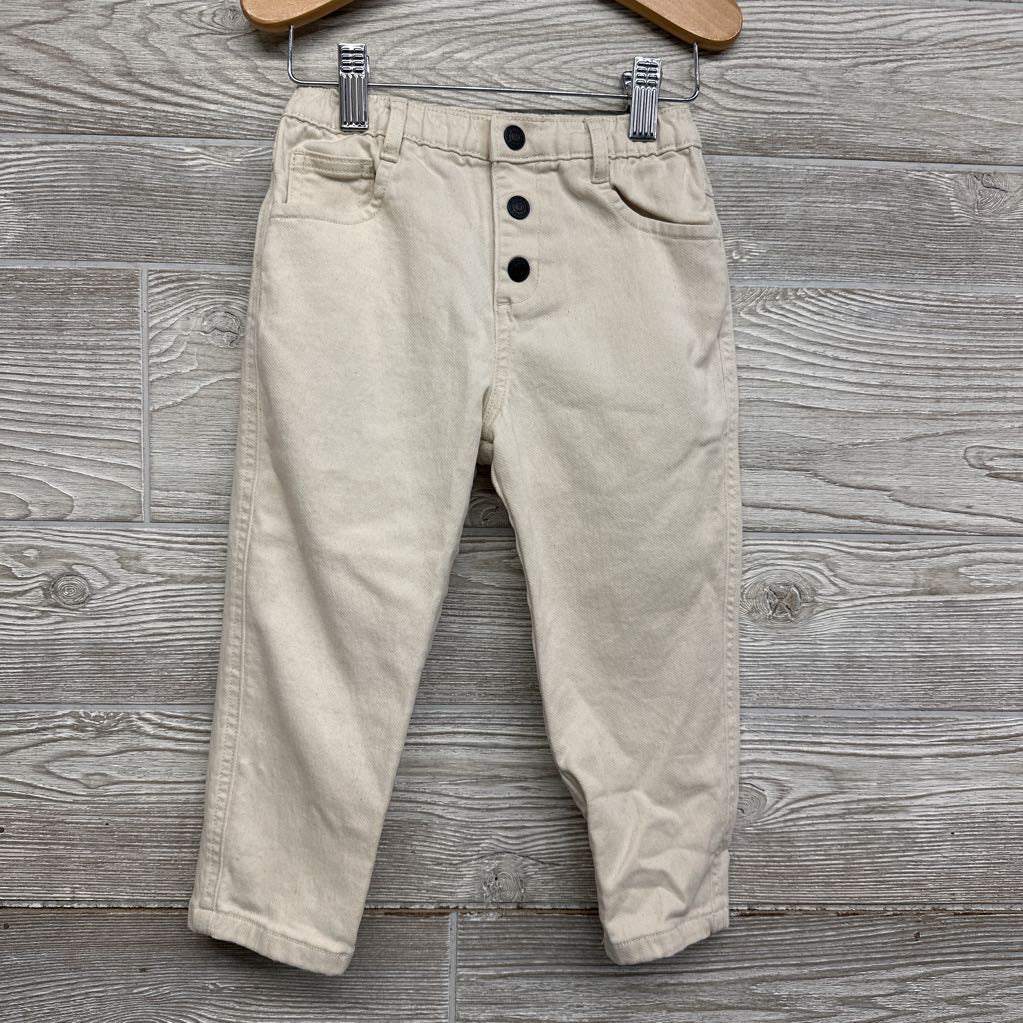 Button Fly Pants 3T
