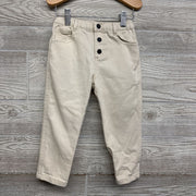 Button Fly Pants 3T