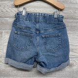 Relaxed Paperbag Denim Shorts 7