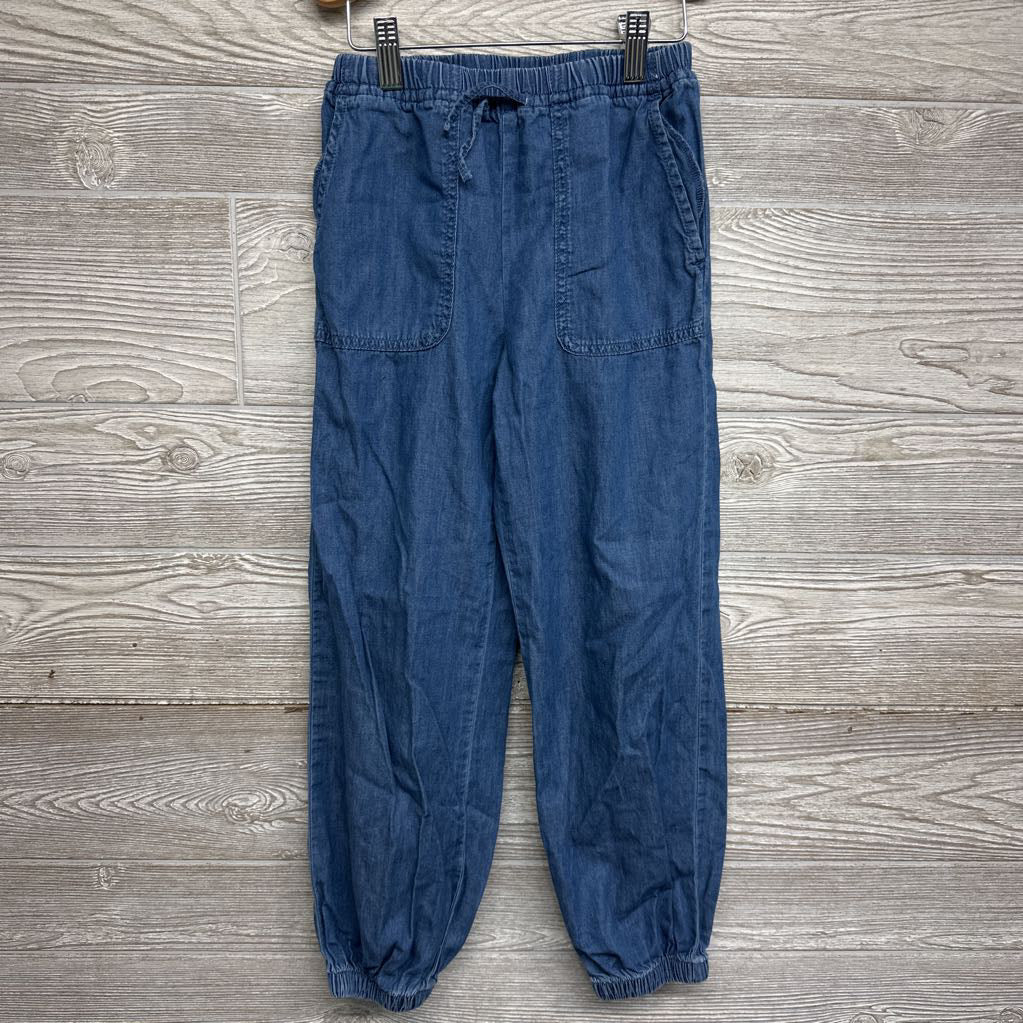 Chambray Drawstring Joggers 8