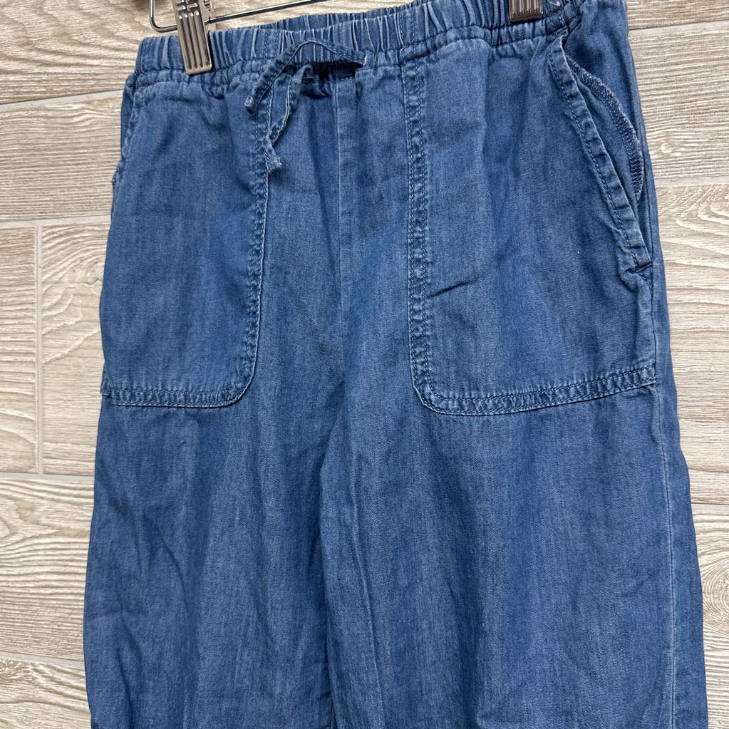 Chambray Drawstring Joggers 8