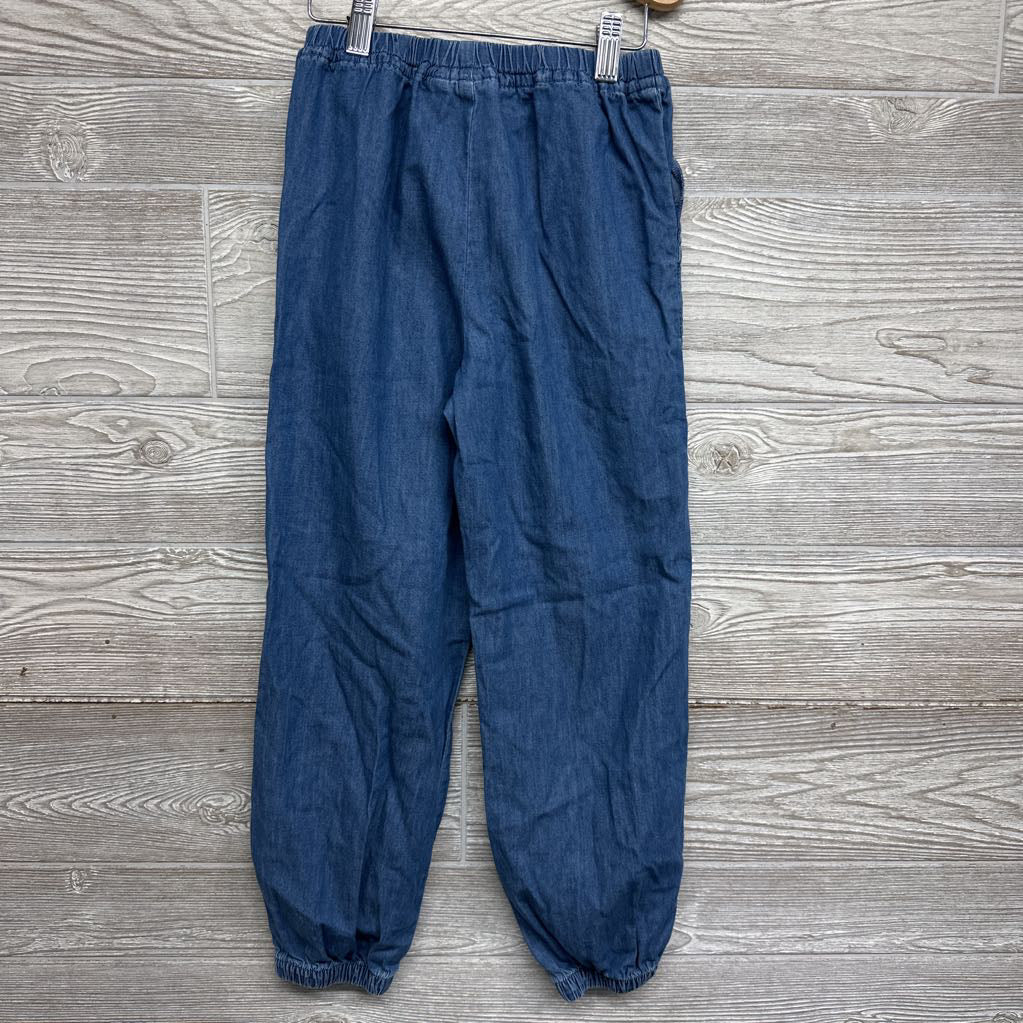 Chambray Drawstring Joggers 8