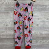 2 Pc LS Waffle Knit PJs Princesses 6-6X