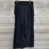 High Rise Crinkle Pants 8