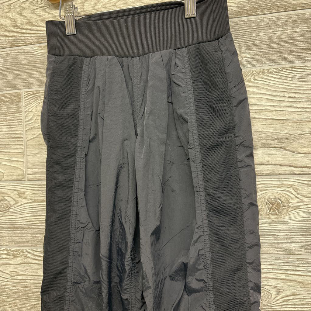 High Rise Crinkle Pants 8
