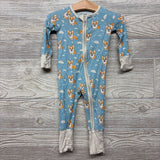 Bamboo Sleeper Corgis Clouds 3-6M