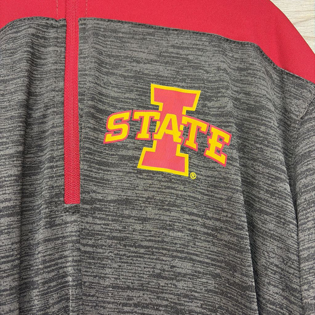1/4 Zip Active Pullover W/ Hood ISU 20