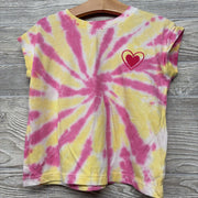 Sleeveless Shirt Tie Dye Heart 4-5