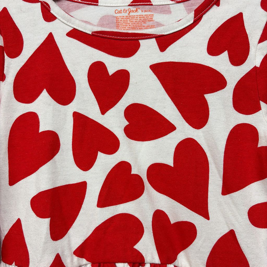 LS Dress Hearts 6-7