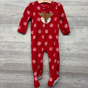 Blanket Sleeper Snowflakes Reindeer 18M