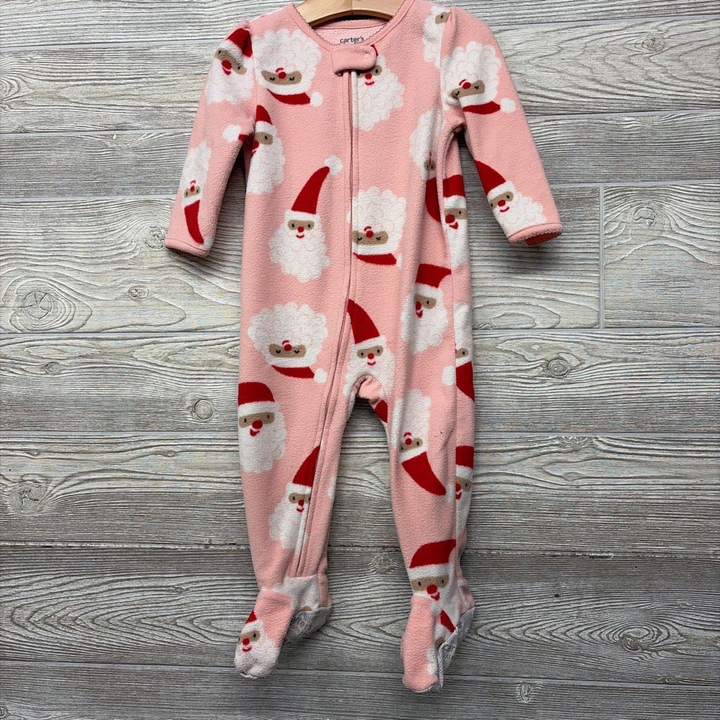 Blanket Sleeper Santas 18M