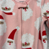 Blanket Sleeper Santas 18M