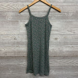 Ribbed Tank Dress & LS Wrap Flowers 10-12