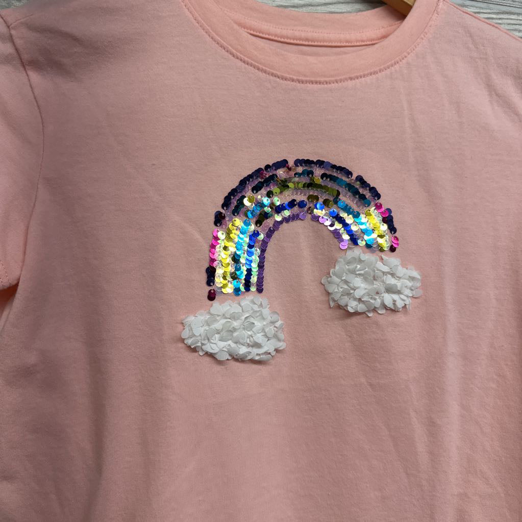 Shirt Sequin Rainbow 8