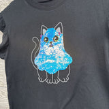 Flutter Sleeve Shirt Sequins 8
