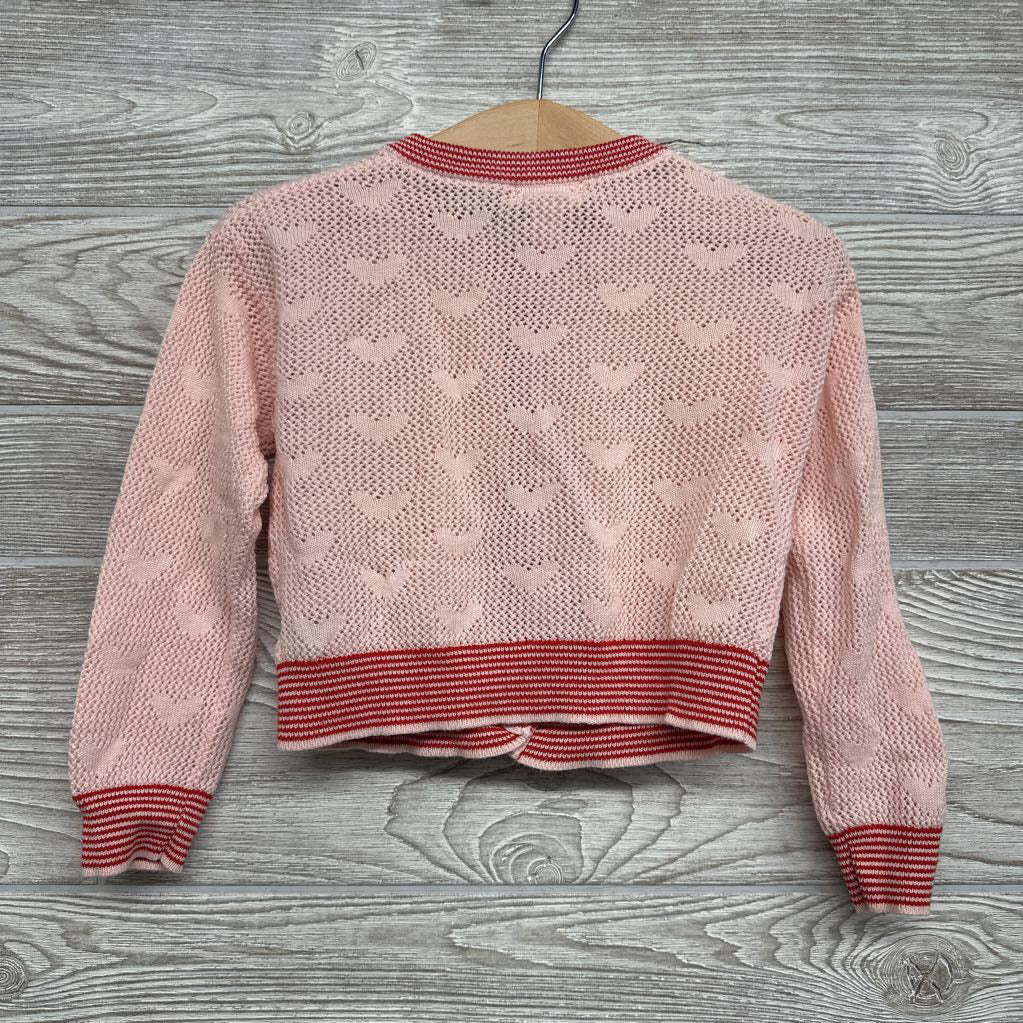 Pointelle Cardigan Hearts 3T