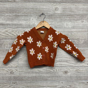 Knit Cardigan Flowers 18-24M