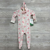 NEW Bamboo Sleeper W/ Headwrap Bows 3-6M