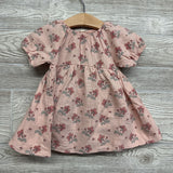 NEW Puff Sleeve Dress & Bloomers Flowers 6-12M