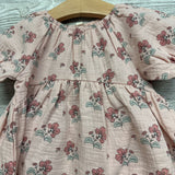 NEW Puff Sleeve Dress & Bloomers Flowers 6-12M