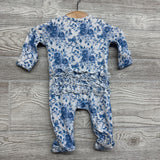 NEW Betsys Bloom Bamboo Sleeper Flowers Ruffle NB
