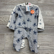 NEW 2 Pk Sleepers Flowers NB