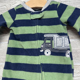 Blanket Sleeper Stripes Dump Truck NB