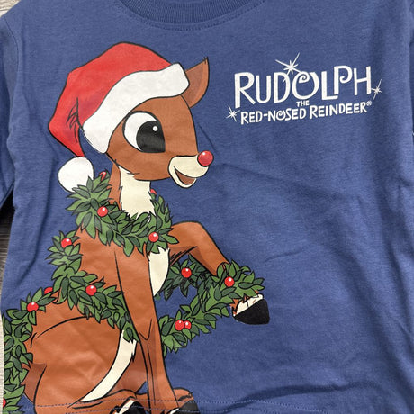 NEW LS Shirt Santa Hat 12M