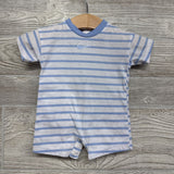 Shorty Romper Stripes Swoosh NB